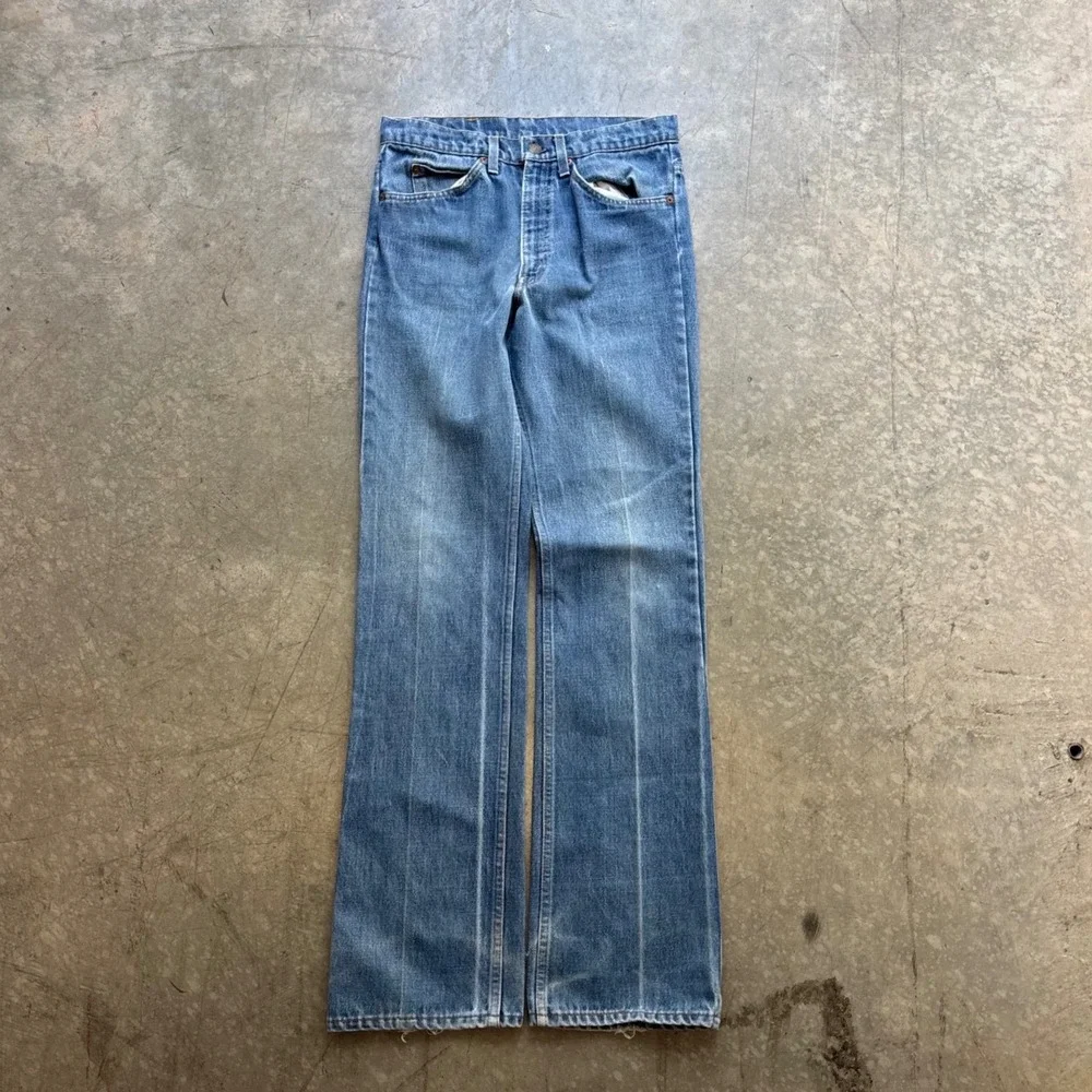 Vintage 70' Levi's Orange Tab Bootcut Jeans 31x36